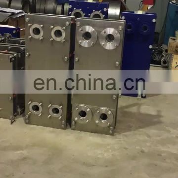 small cross flow sondex aluminum plate type heat fin exchanger price and frame price