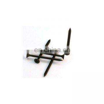 C1022a 3.5*25mm black phosphate fine thread drywall screw for metal and wood