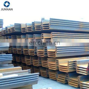 SY295 SY390 water-resisting u type hot rolled Steel Sheet Pile for sale