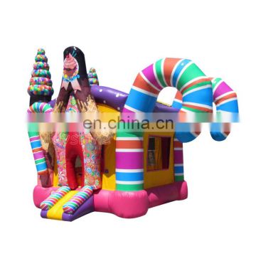 Candy Land Sugar Shack Bounce House Inflatable Bouncy Castle Bouncer For Sale