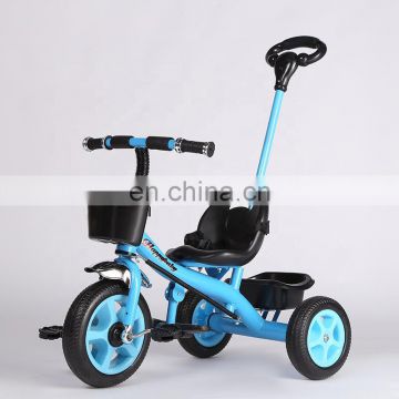 Hot sale seat with belt simple baby tricycle for 2-6 years kids