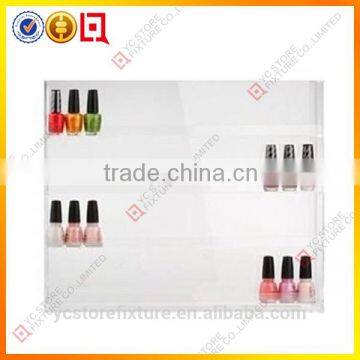 2014 Clear acrylic nail polish wall rack