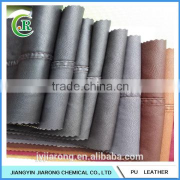 Embossed Pattern PU Leather Fabric for Garment and Jacket