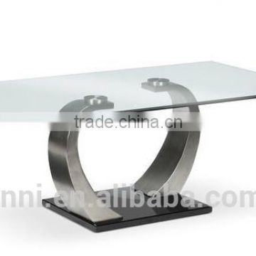Modern Glass Top Coffee Table #3218