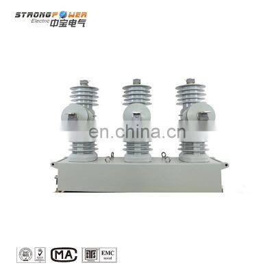 electrical circuit breakers ZW32-2RH/630-20 Integrated fault isolator Vacuum circuit breaker  switch plate