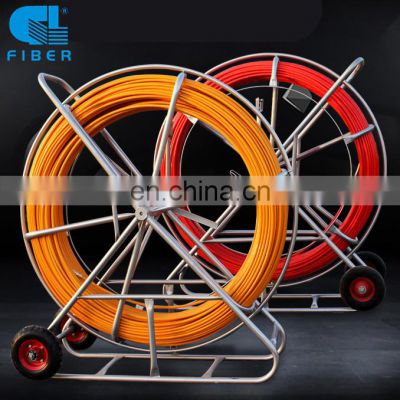 GL 8mm 9mm 10mm 11mm 250m 300m Fishtape Fiberglass FRP Traceable Wire Duct Rod Cable Snake Running Rod And Conduit Cable Duct