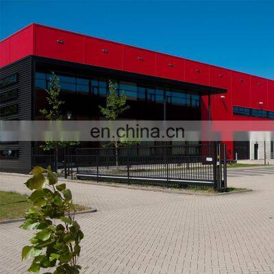 Best design light steel building warehouse construction cost style building material