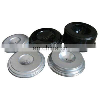 Anti-fingerprint Aluminum filter end cover for air oil filter