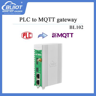 BL102 Series S7200PLC to MQTT Protocol Conversion Industrial IoT Gateway Supporting 2-Channel Serial and Ethernet Ports