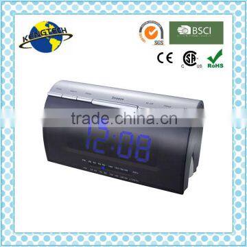 Best Seller Blue LED PLL Alarm Clock Radio