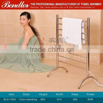 Bathroom and Out Door Free Floor Standing Electric Portable Towel Warmer / Heated Drying Rack / Towel Rack (BLG-7002)