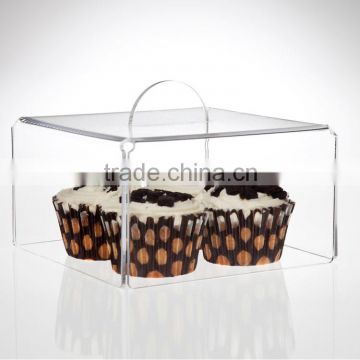 Modern Square Shaped Clear Acrylic Food Covers