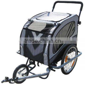 Dual function pet trailer