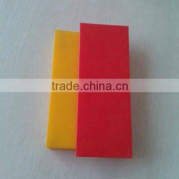 PE Material red color UHMW polyethylene PE pads/sheets/panels