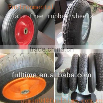 pu solid rubber foam wheel 13inch,14inch,16inch