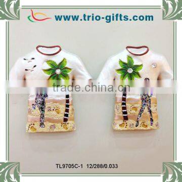 3D T-shirt resin fridge magnets