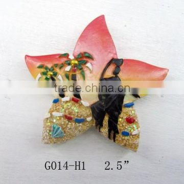 Hot sale new style souvenir star shape fridge magnets