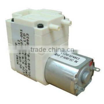 DC-V3N Mini Vacuum pumps 12V 225 mmHg 0.4 bar 1.8LPM