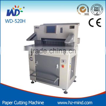 Professional Manufacturer Program-control Hydraulic WD-520H Simple Paper Cutting Machine