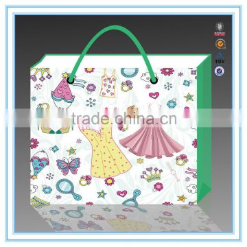 Shopping Paper Bag With Recycled Paper/gift bag /carry bag with logo