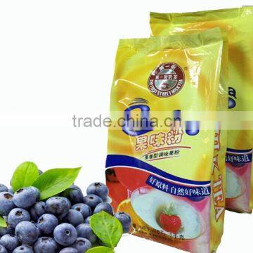 High quality bubble milk tea powder of blue strawberry