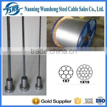 Galvanized Steel Messenger Wire