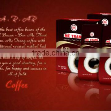 METRANG COFFEE - GROUND COFFEE - A LABEL - VIETNAMESE FLAVORS