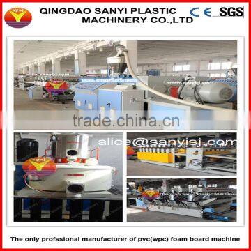 CE certified Automatic wood plastic extruder line