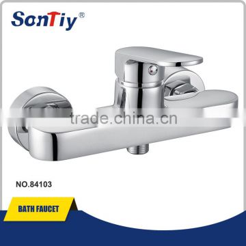 Glass faucet bathroom single handle brass shower faucet mixer