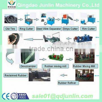 Rubber Powder Making Machine For Tyre Recycling