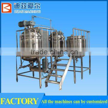 Vacuum Homogenizing Emulsifying Mixer Paste Machine