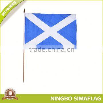 Reasonable & acceptable price factory directly 2014 teardrop flag banner with cross feet