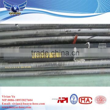 High pressure fiber braid inflater hose