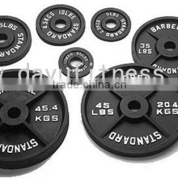 Black Painted Olympic weight Plate DY-WP-019