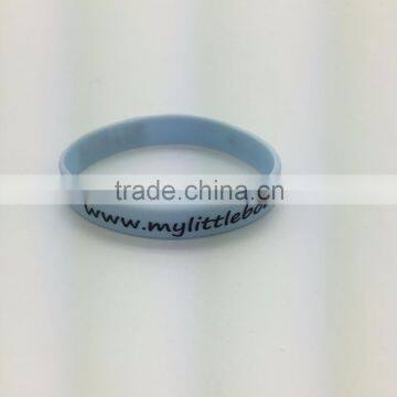 Promotional Printed Silicone Wristbands-180*12*2mm