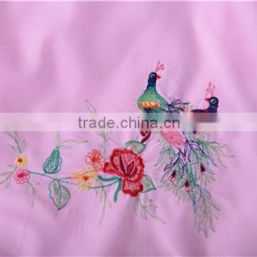 polyester bedding sets with embroidery & various color to select