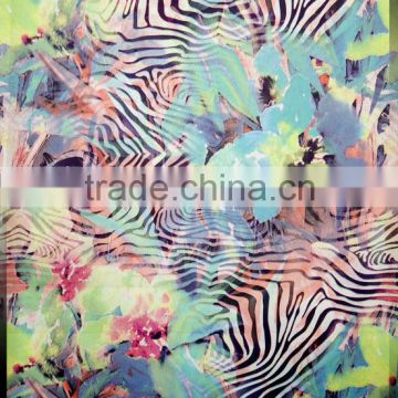 Accept custom own special lady fashion print polyeter small order