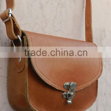 real leather shoulder bag from india
