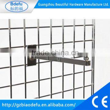 Gridwall 300mm Straight Arm with a Ball Stop,Apparel Hook