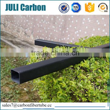 Juli factory directly high strenght custom carbon fiber square tube for yacht parts