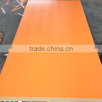 18mm double sided embossed melamine paper mdf board from Linyi