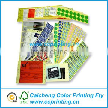colored sticker paper