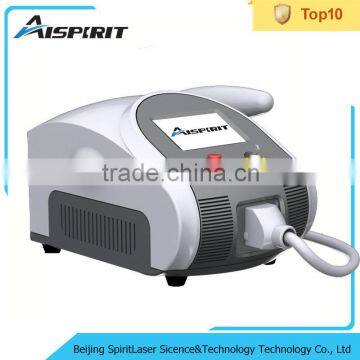 Spiritlaser portable fda approved tattoo removal q switch nd yag laser machine