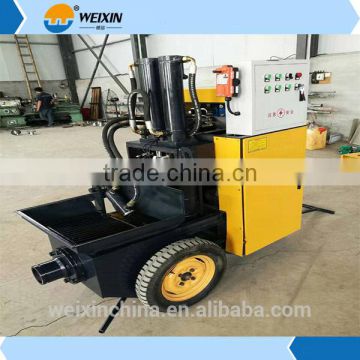 Good quality small concrete pump with high reliable hydraulic system