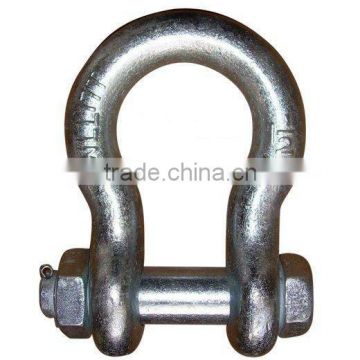 galvanized bolt type lifting shackle