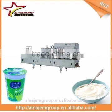 Automatic cup filling-sealing machine