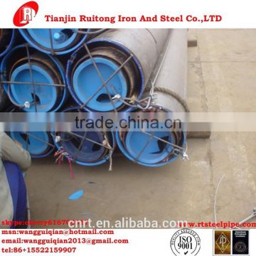 api 5l /astm a53 Black paint coating erw welded steel pipe/tube