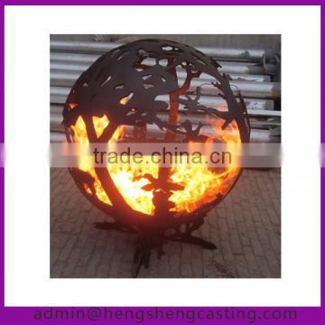 Unique fire ball fire pit ball for sale
