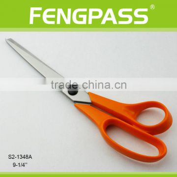 S2-1348A 9-1/4" Inch 2CR13 Stainless Steel With PP Handle Promotional Paper Cutting Office Scissors