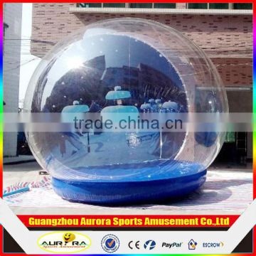 High quality outdoor snow globe inflatable decorations cheap on sale